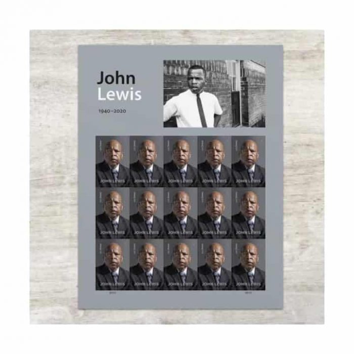 Forever Stamps USPS First-Class John Lewis Postage Stamps 5 Booklets (15PCS/Booklet)